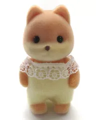 【中古】おもちゃ ワークショップ用キャラメルイヌの赤ちゃん 「シルバニアファミリー」 森の手芸屋さん限定