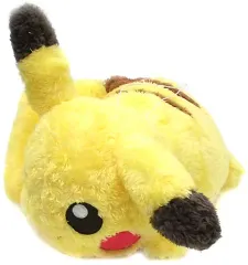 【中古】ぬいぐるみ ピカチュウ(寝そべり) Pokemonlife with PIKACHU でっかいぬいぐるみ～ピカチュウ～ 「ポケットモンスター」