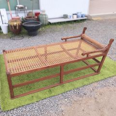 斑竹花台 煎茶台 飾台】茶道具 花器 書道具 竹細工 煎茶盆 - メルカリ