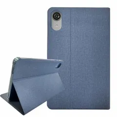 【専用モデル】Android158.7インチタブレット対応軽量薄型耐衝撃ケーススタンド機能付き収納可能(グレー/ブルー)(ブルー)