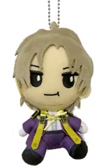 【中古】ぬいぐるみマスコット・ぬいぐるみバッジ へし切長谷部 ぬいぐるみまめマスコット 「フリューくじ 刀剣乱舞ONLINE ～ぬーどるストッパーの陣 其ノ六～」 E賞