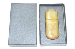 【送料無料】 メーカー不明 UNKNOWN 真鍮製 オイルライター ビンテージ レトロ ケース付き