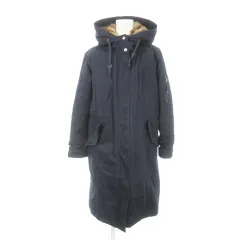 ビーミングバイビームス B:MING LIFE STORE by BEAMS モッズコート 裏ボア 中綿 ミリタリー ロング丈 S 紺 ネイビー /AH4