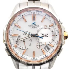 カシオ CASIO オシアナス OCEANUS マンタ 腕時計 ウォッチ 電波