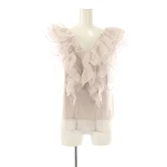 スナイデル SNIDEL 25SS ノースリフリルブラウス プルオーバー F ピンク /HK ■OS