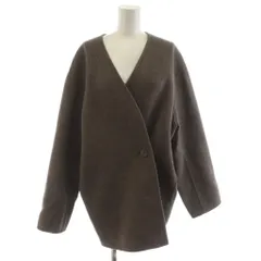 極美品✨️21AW　プラージュ　ハミルトンノーカラーコート　ダブルフェイス 2026年最新】plage ハミルトンノーカラーコートの人気アイテム - メルカリ