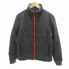 アディダス adidas 中綿ジャケット ブルゾン ジップアップ スタンドカラー M 黒 ブラック /HO