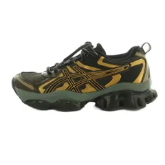 アシックス asics GEL-QUANTUM KINETIC スニーカー シューズ US5 23.5cm 黒 ブラック ゴールドカラー 1203A270 /MI ■OS ■SH