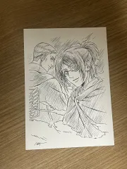 進撃のハンジ エルヴィン 映画 特典 はがき (価格改定 xx)