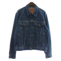 リーバイス Levi's USA製 3rd デニムジャケット Gジャン ジージャン ボタン裏715 40 L インディゴ 紺 ネイビー 70506-0216 /XZ ■GY12