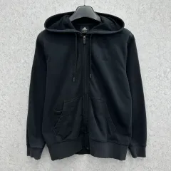 95 アディダス メンズ バックプリント フードジップアップ