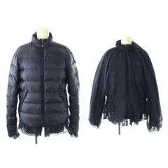 モンクレール MONCLER ×sacai SUMIRE GIUBBOTTO ダウンジャケット アウター リバーシブル 2 ネイビー 46401-50-54285 /CX ■OS ■SHのサムネイル