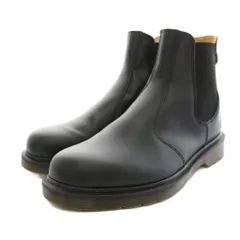 ドクターマーチン DR.MARTENS チェルシーブーツ ショートブーツ サイドゴアブーツ レザー UK7 黒 ブラック 2976 /YT