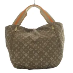 ラシット RUSSET トートバッグ ハンドバッグ モノグラム 総柄 ナイロン ブラウン /YO14