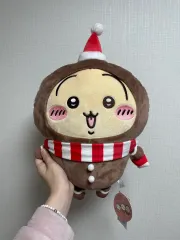 ちいかわ うさぎ ジーン・ジンジャーマン BIG ぬいぐるみ クリスマス