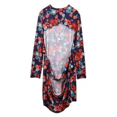 COMME des GARCONS HOMME PLUS フラワー プリント  ロング カットソー