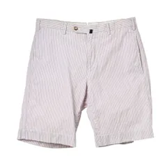 INCOTEX ストライプ ショート パンツ