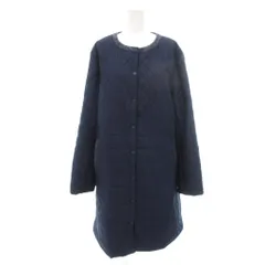 ジュンコシマダパート２ JUNKO SHIMADA part2 キルティングコート 13 紺 ネイビー ノーカラー /NL ■GY58のサムネイル