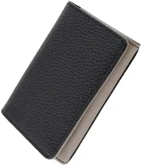 【新着商品】[アルトローズ] ブラック 名刺入れ レディース キルティング 2ポケット 名刺ケース 名刺ホルダー 20枚 30枚 合成皮革 カードケース カード入れ おしゃれ かわいい シンプル 薄い 軽量 軽い 薄型 コンパクト 332924-01