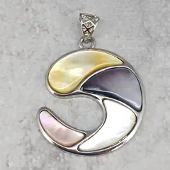 デザイン ペンダント トップ 貝 シェル