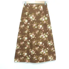 JPN フラワー ロング スカート S_M1756