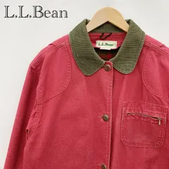 L.L.Bean エルエルビーン ハンティングジャケット カバーオール T540 Mサイズ レッド レディース_247021