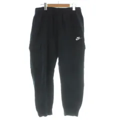 ナイキ NIKE スウェットパンツ カーゴ ジョガーパンツ L 黒 ブラック 無地 ロゴ /KW ■GY99