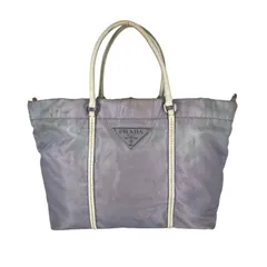 PRADA プラダ ハンドバッグ ナイロン パープル レディース【中古】【送料無料】