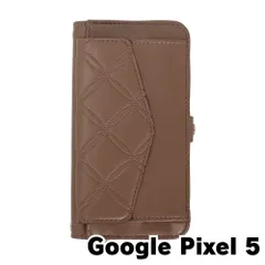 【新品未使用】 Google Pixel 5 ピクセル5 ストラップ付き 手帳型スマホ ケース ショルダー (カバー色ブラウン) カード収納 鏡付き ミラー 可愛い カバー おしゃれ 韓国 myones-case025-pixel5-br