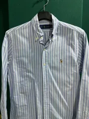 ポロ ストライプシャツ S