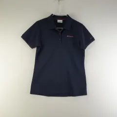 Columbia レディース Mサイズ ネイビー 半袖 カラーTシャツ L2072