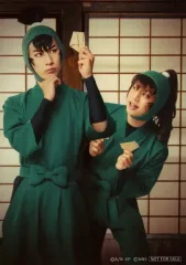 【中古】生写真(男性) 鈴木祐大(食満留三郎)・反橋宗一郎(善法寺伊作)/キャラクターショット/ミュージカル「忍たま乱太郎」第15弾 走れ四年生! 戦え六年生! ～閻魔岳を駆け抜けろ～ 大阪公演限定 S席特典ブロマイド