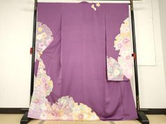 夏物単衣 振袖 正絹 227夢色春霞 165cmまで 13号 - メルカリ