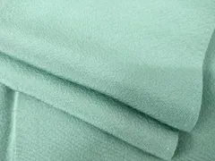 平和屋着物●上質な色無地　青竹色　鈴乃屋扱い　ロング丈　正絹　逸品　AABF3974ck