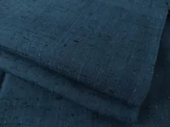 平和屋着物●男性　紬　色無地　褐返し色　正絹　逸品　AABF3979ck