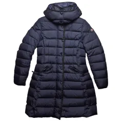 90 ラプーマ レディース グースダウン ダウンジャケット ロング丈