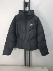 ナイキ ダウン nsw ダウンフィル クロップド ジャケット ブラック m