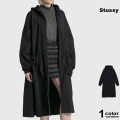ステューシー STUSSY WOMEN ナイロン ジャケット ROOMY LS HOOD DRESS レディース (stussy ジャケット アウター 211224 ストゥーシー スチューシー)のサムネイル