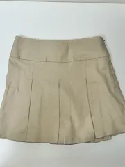 プリーツ ミニスカート