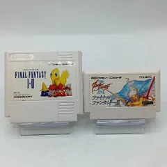 【FCソフト】「ファイナルファンタジーI・II ＋ III」 動作確認済み カートリッジのみ 外箱・説明書欠品 ファミコン ファミリーコンピュータ カセット Nintendo 任天堂