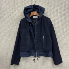 ザラ ZARA トラファルク フード ジャケット L A04180