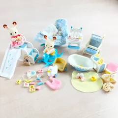 シルバニアファミリー ベビールームセット みずいろ
