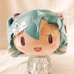 初音ミク ぬいぐるみ ふわぷち　寝そべり　グッズ　プライズ　景品　笑顔　初音ミクシリーズ　Mサイズ　オンクレ　クレーンゲーム