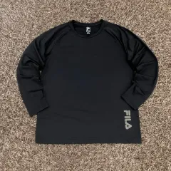 100 FILA フィラ 機能性 長袖 Tシャツ