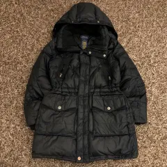 ポロ ラルフローレン ダウン フード ダウンコート 実寸 55