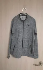 ナイキ ゴルフ フルジップアップ ジャケット グレー M