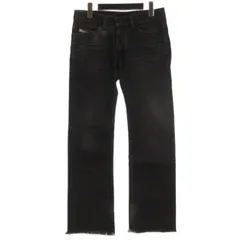 ディーゼル DIESEL VIKER カットオフ デニム パンツ ジーンズ ブラック W28 L32 ☆AA★