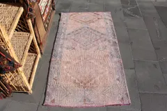 【お正月セール中】 カイセリ製トルコ絨毯 ヴィンテージ品 手織り ラグ キリム 絨毯屋