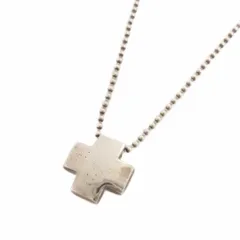 ティファニー TIFFANY & CO. ローマンクロス ネックレス ペンダント ボールチェーン SV925 シルバー アクセサリー