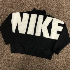 XXL NIKE バックロゴ ナイロン ウィンドブレーカー ジャケット
